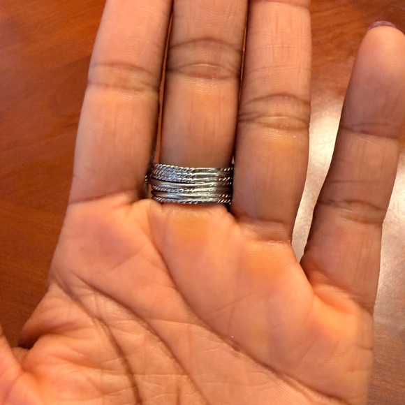 David Yurman Silver Ring - Picture 4 of 8